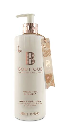 Boutique BL Amber Musk & Vanilla El Ve Vücut Losyonu 500 Ml - 1