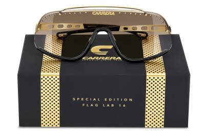 Carrera Flaglab 16 - Fg49986 Bk Brw Green Ar Unisex Güneş Gözlüğü - 4