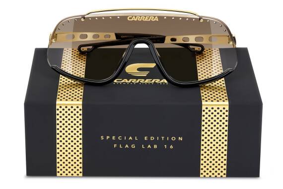 Carrera Flaglab 16 - Fg49986 Bk Brw Green Ar Unisex Güneş Gözlüğü - 4