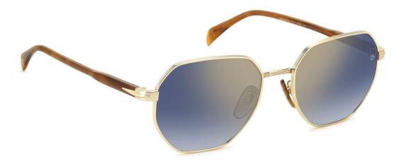 Davıd Beckham Db 1162/F/S - 06J561V Blue Shaded Gold Mırror Erkek Güneş Gözlüğü - 2