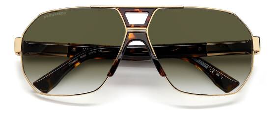 Dsquared2 D2 0028/S -63 Green Erkek Güneş Gözlüğü - 4