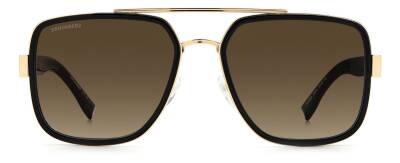 Dsquared2 D2 0060/S -58 Brown Erkek Güneş Gözlüğü - 3