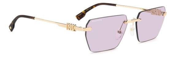 Dsquared2 D2 0102/S - EYR57UR Vıolet Erkek Güneş Gözlüğü - 3