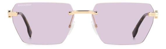 Dsquared2 D2 0102/S - EYR57UR Vıolet Erkek Güneş Gözlüğü - 4