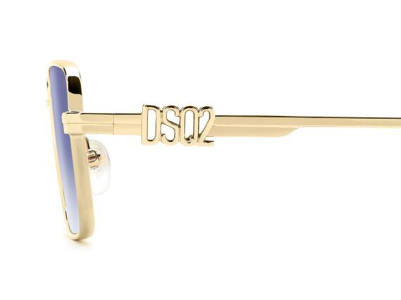 Dsquared2 D2 0104/S - Lks5208 Dk Blue Sf Erkek Güneş Gözlüğü - 4