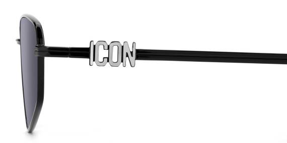 Dsquared2 Icon 0015/S - 80760Ir Grey Erkek Güneş Gözlüğü - 4