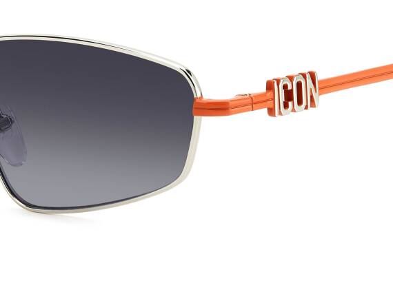 Dsquared2 Icon 0015/S - G2I609O Dark Grey Sf Erkek Güneş Gözlüğü - 5