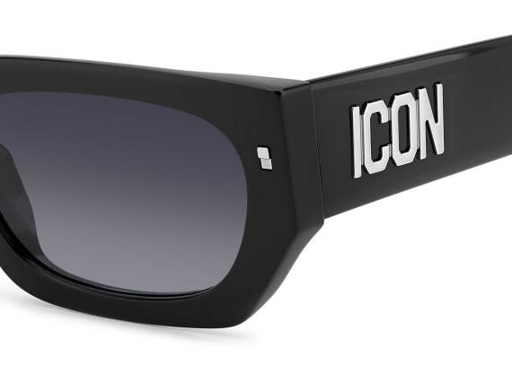 Dsquared2 Icon 0017/S - 807539O Dark Grey Sf Kadın Güneş Gözlüğü - 4