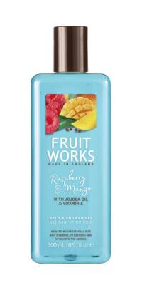 Fruit Works SG Rasberry & Mangol Duş Jeli 500 Ml - 1