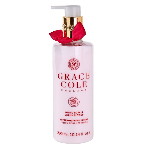 Grace Cole HC White Rose & Lotus Flower El Losyonu 300 Ml - 1