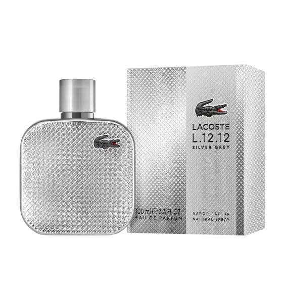 Lacoste L.12.12 Silver Grey Edp 100 Ml - 1