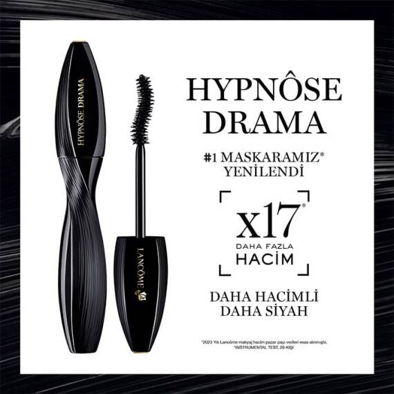 Lancome Hypnose Drama Maskara 01 Black - 2