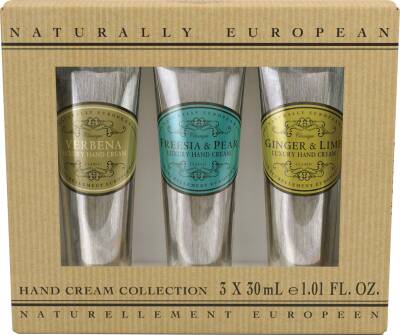 Naturally European Mini El Kremi Ginger & Lime - Verbena - Freesia & Pear Set 3 x 30 Ml - 1