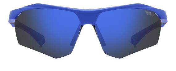 Polaroıd Pld 7055/S - FLL68QG Blue Mırror Polarızed Hıgh Contrast Erkek Güneş Gözlüğü - 3