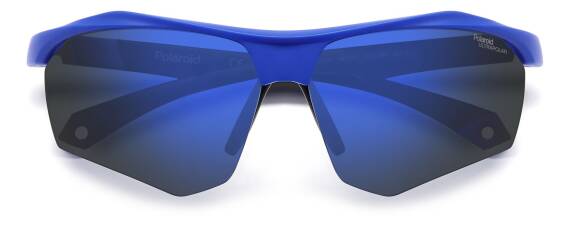 Polaroıd Pld 7055/S - FLL68QG Blue Mırror Polarızed Hıgh Contrast Erkek Güneş Gözlüğü - 4