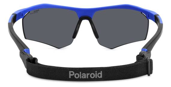 Polaroıd Pld 7055/S - FLL68QG Blue Mırror Polarızed Hıgh Contrast Erkek Güneş Gözlüğü - 5