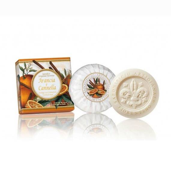Saponificio Artigianale Fiorentino Sabun 100 Gr - Orange And Cinnamon - 1