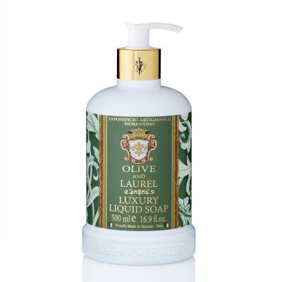 Saponificio Artigianale Fiorentino Sıvı Sabun 500 Ml - Olive and Laurel - 1