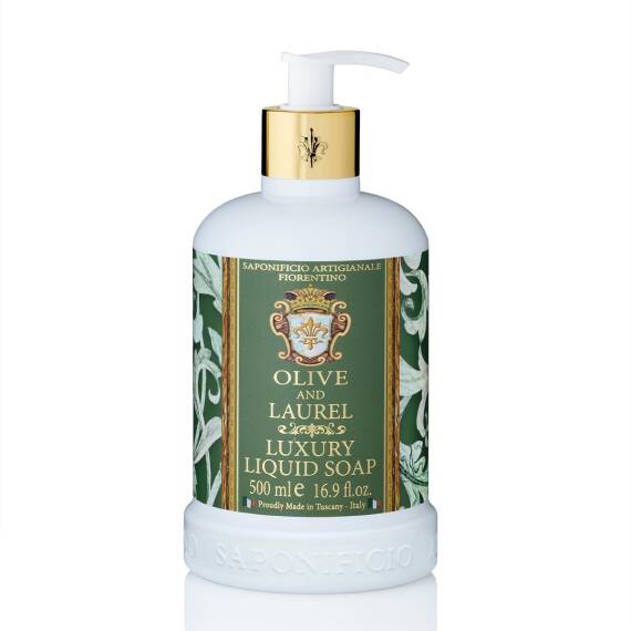 Saponificio Artigianale Fiorentino Sıvı Sabun 500 Ml - Olive and Laurel - 1
