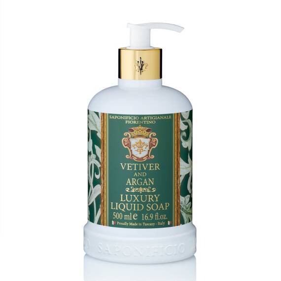 Saponificio Artigianale Fiorentino Sıvı Sabun 500 Ml - Vetiver and Argan - 1