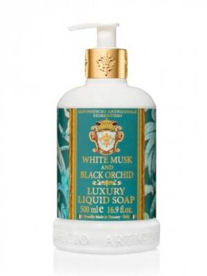 Saponificio Artigianale Fiorentino Sıvı Sabun 500 Ml - White Musk And Black Orchid - 1