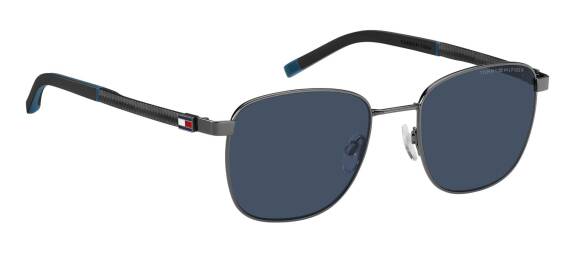Tommy Hılfıger Th 2138/S - KJ153KU Blue Erkek Güneş Gözlüğü - 3