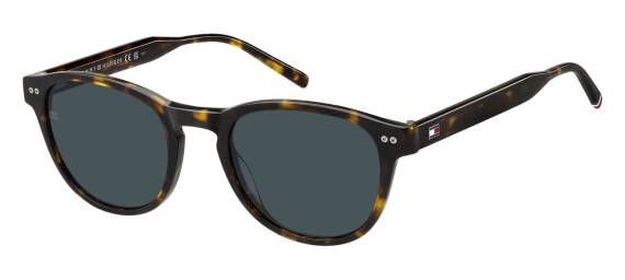 Tommy Hılfıger Th 2186/S - 08651KU Blue Erkek Güneş Gözlüğü - 1