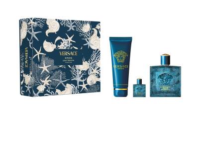 Versace Eros Parfum 100 Ml + Shower Gel 150 Ml + Parfum 5 Ml - 1