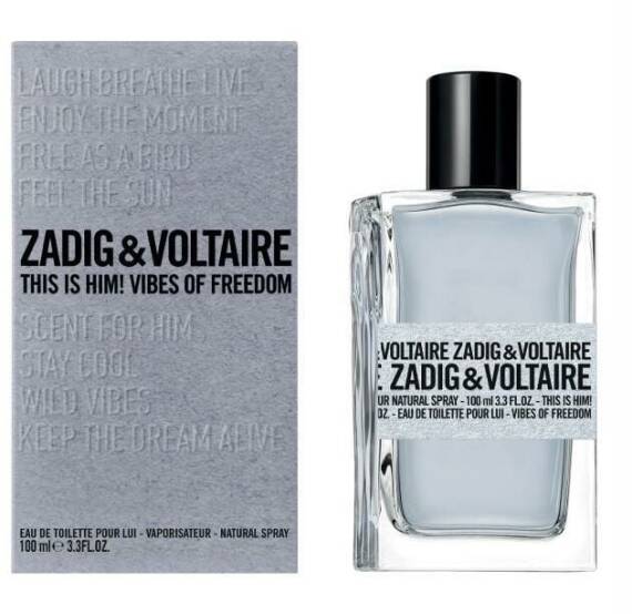 Zadig Voltaire This Is Him Vibes Of Freedom Edt 100 Ml - 1